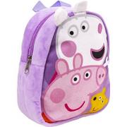 Figurki dla dzieci - MOCHILA GUARDERIA PERSONAJE PELUCHE PEPPA PIG LILAC - miniaturka - grafika 1