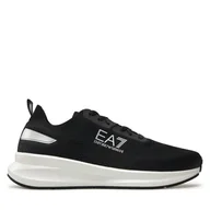 Sneakersy męskie - Sneakersy EA7 Emporio Armani X8X149 XK349 U008 Czarny - miniaturka - grafika 1