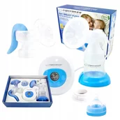Laktatory - Laktator Elektryczny+Ręczny Odciągacz Pokarmu 2W1 - miniaturka - grafika 1
