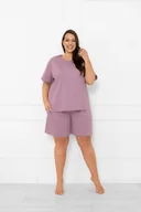 Piżamy damskie - Piżama damska krótki rękaw, krótkie spodnie Ksara - Italian Fashion - miniaturka - grafika 1
