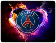 Podkładki pod mysz - PODKŁADKA POD MYSZKĘ PSG PARIS SAINT GERMAIN 23x19CM DO LAPTOPA - miniaturka - grafika 1