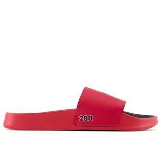 Buty sportowe męskie - Klapki New Balance SUF200F2 - czerwone - grafika 1