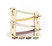 Łamigłówki - Drewniana Zjeżdżalnia Z Torem I Samochodzikami - Boho Chic - miniaturka - grafika 1
