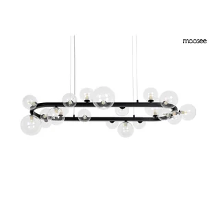 MOOSEE lampa wisząca ALURE OVAL 120 czarna MSE1501100550 - Lampy sufitowe - miniaturka - grafika 1