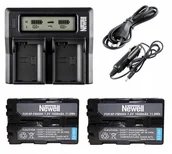 Ładowarki i akumulatory - ZESTAW ŁADOWARKA Dual+ 2AKUMULATORY DO SONY ALPHA SLT A57 - miniaturka - grafika 1