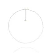 Naszyjniki - Choker z naturalnych pereł - miniaturka - grafika 1