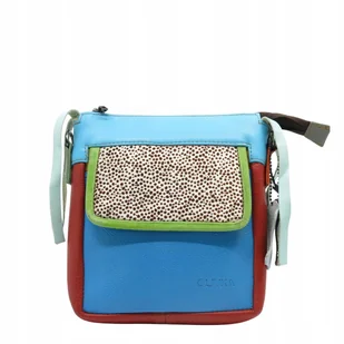 Torebka listonoszka damska skórzana regulowany pasek zero waste OLIVKA - Torebki damskie Torebka listonoszka damska skórzana regulowany pasek zero waste OLIVKA - Torebki damskie - miniaturka - grafika 1