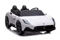 Pojazdy elektryczne dla dzieci - Auto Na Akumulator  Maserati MC20 Białe - miniaturka - grafika 1