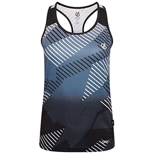 Dare 2b Koszulka damska AEP Prompt Vest, Black Empowered Print, 20, Black Empowered Print - Koszulki i topy damskie - miniaturka - grafika 1