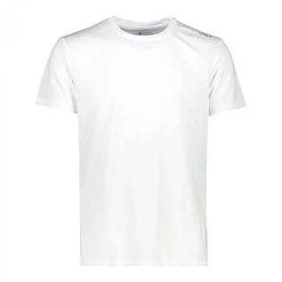 Koszulki męskie - CMP T-shirt męski, Bianco, 56 - grafika 1