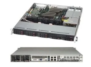 Supermicro CSE-113MFAC2-R804CB Black 1U SC113MFAC2 chassis w/ CSE-113MFAC2-R804CB - Obudowy serwerowe - miniaturka - grafika 1