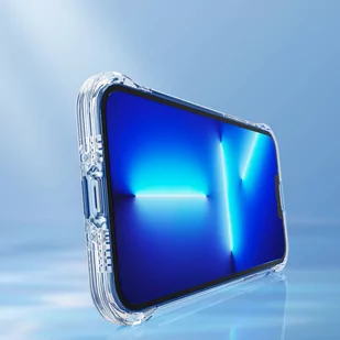 Joyroom Defender Series etui pokrowiec do iPhone 13 Pro pancerna obudowa z haczykami podstawką przezroczysty (JR-BP955) - Etui i futerały do telefonów - miniaturka - grafika 7