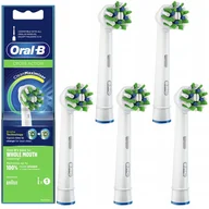 Końcówki do szczoteczek elektrycznych - 5x Końcówka oryginalna Oral-B CrossAction EB50AB - miniaturka - grafika 1