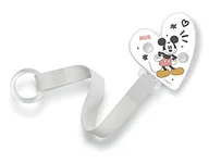 Manekiny wystawowe - NUK Manekin łańcuszek i klips do pierścieni do lizaków, solidny i niezniszczalny, Myszka Miki Disneya - miniaturka - grafika 1