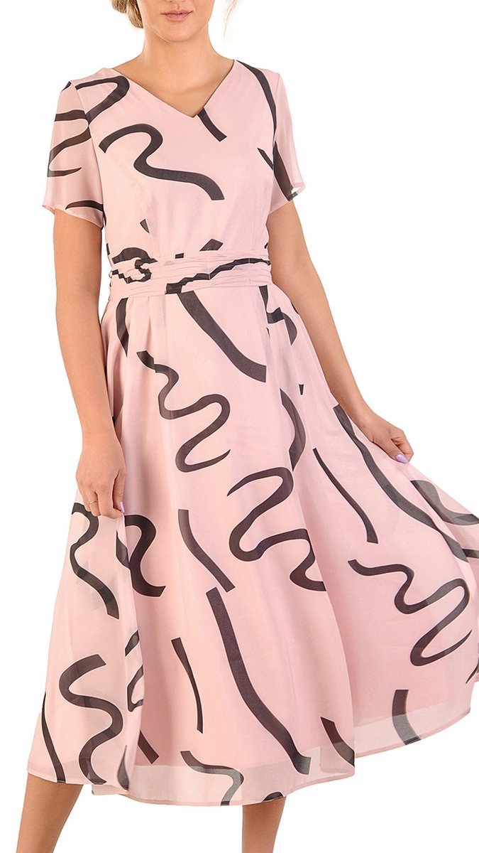 Sukienka Elena 42 letnia damska na wesele elegancka na komunie wizytowa