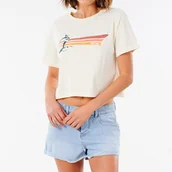 Koszulki i topy damskie - GOLDEN STATE CROP TEE - miniaturka - grafika 1