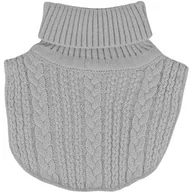 Szaliki i chustki dla dzieci - Dziecięcy golf komin zimowy Noviti GZ008-B-03-01 Szary - miniaturka - grafika 1