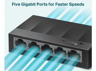 Przełącznik typu desktop TP-Link, 5 portów 10/100/1000Mb/s. MA LS1005G - Switche - miniaturka - grafika 3