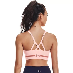 Biustonosz sportowy Under Armour Seamless Low Long Bra - Bielizna sportowa damska - miniaturka - grafika 4