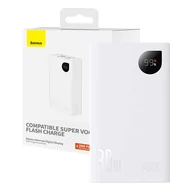 Powerbanki - Powerbank Baseus Adaman 2, 20000mAh, 30W,  (biały) - miniaturka - grafika 1