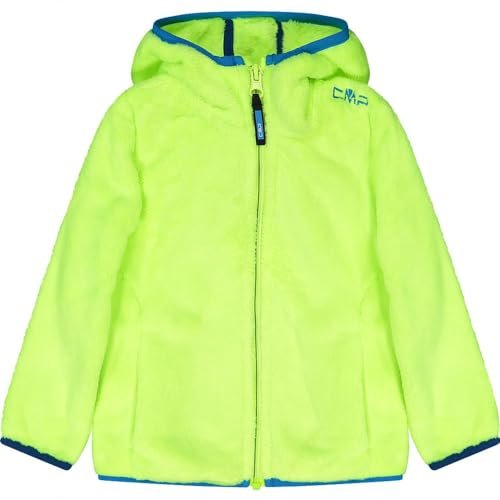 CMP - Dziecięca kurtka Fix Hood, żółty fluo, 92 cm