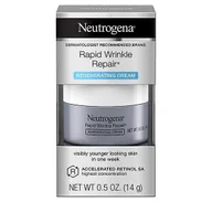 Kremy do twarzy - Neutrogena Szybka naprawa zmarszczek z retinolem Przeciwzmarszczkowy krem do twarzy i szyi, 0,5 uncji - miniaturka - grafika 1