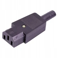 Kable komputerowe i do monitorów - Wtyczka C13 Wtyk Żeński na Kabel IEC 320 IEC320 - miniaturka - grafika 1