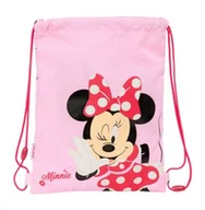 Plecaki - MINNIE MOUSE NAIVE - Plecak z płaskim workiem, plecak dla dzieci w różnym wieku, wygodny i wszechstronny, jakość i wytrzymałość, 26 x 34 cm, Jasnoróżowy, M, Casual - miniaturka - grafika 1