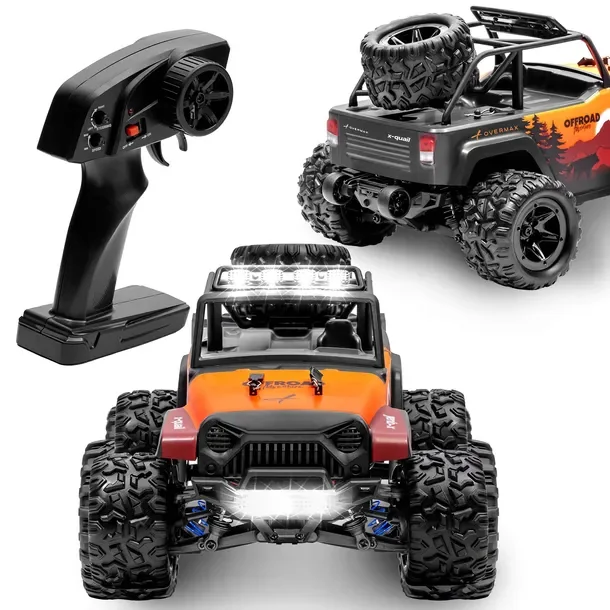 Samochód zdalnie sterowany TERENOWY 4x4 auto RC CRAWLER pilot wytrzymały