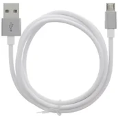 Kable komputerowe i do monitorów - Moba Kabel USB-A - MicroUSB 2.4A, 1m - White - miniaturka - grafika 1