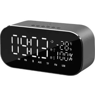 Akai ABTS-S2 BK czarne - Radiobudziki - miniaturka - grafika 1