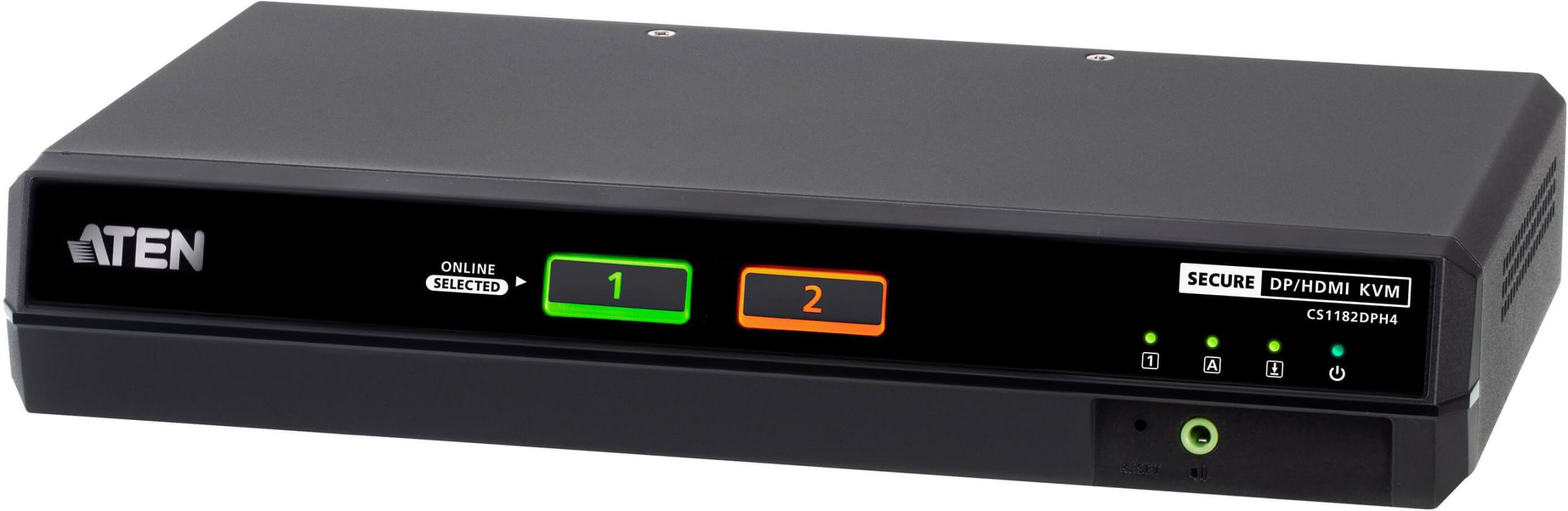 Przełącznik Aten KVM Czarny CS1182DPH4-AT-G