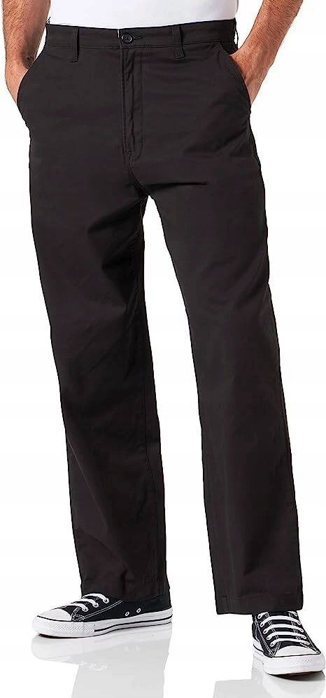 LEE LOOSE CHINO BLACK L70ZTY01 32/34