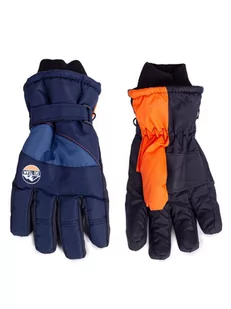Rękawiczki narciarskie chłopięcie pięciolaczaste 16 cm YOCLUB - Rękawiczki - miniaturka - grafika 1