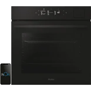 Piekarnik do zabudowy Piekarnik HAIER H6 ID46G3SHTB Elektryczny parowy Czarny A++ - Piekarniki do zabudowy - miniaturka - grafika 1