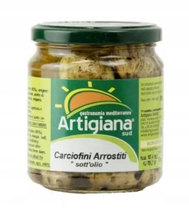 Artigiana Pieczone Karczochy w oleju 280g - Pasztet i przetwory mięsne - miniaturka - grafika 1