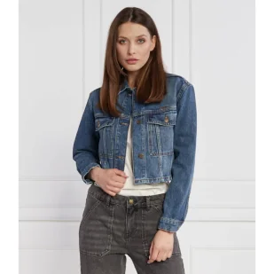 Ba&sh Kurtka jeansowa | Regular Fit - Kurtki damskie - miniaturka - grafika 1