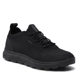 Półbuty męskie - Sneakersy Geox U Spherica A U15BYA 0006K C9997 Black - grafika 1