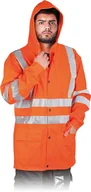 Odzież robocza - KURTKA OCHRONNA PRZECIWDESZCZOWA REIS KPDPUFLUO; POMARAŃCZOWY (XL) - miniaturka - grafika 1