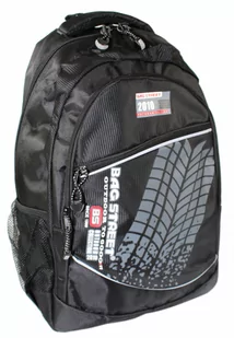 Solidny Plecak Bag Street ''DE LUXE'' Duży Z Funkcją Noszenia Laptopa BS4009 15'' - Torby na laptopy - miniaturka - grafika 4