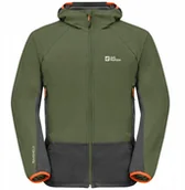Kurtki męskie - Jack Wolfskin Eagle Peak II Jkt M 1306912-4129 Zielone L - miniaturka - grafika 1