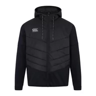 Kurtki męskie - Canterbury Męska kurtka hybrydowa V2, czarna/szara, XL - miniaturka - grafika 1