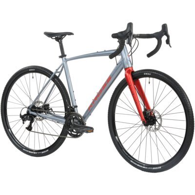 Rower gravel KROSS XPRT GRV U20 28 cali Grafitowo-bordowy