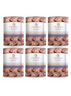 Pakiet PERRO Gourmet Jeleń z cukinią 6x400g monobiałkowa karma dla psów dorosłych - Mokra karma dla psów - miniaturka - grafika 1
