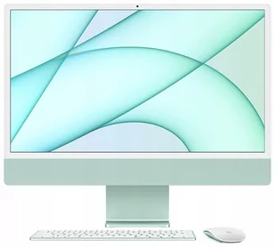 Apple iMac 2021 M1 8 GB 256 GB SSD Mac OS Big Sur MJV83ZE/A - Zestawy komputerowe - miniaturka - grafika 1