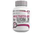 Witaminy i minerały dla sportowców - BioTech Multivitamin for Women + Antioxidant 60 tabs - miniaturka - grafika 1