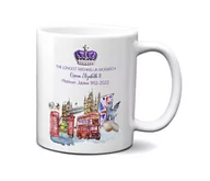 Kubki - Ceramiczny Kubek Mrapol 300Ml Podróże I Love London Londyn Uk V5 - miniaturka - grafika 1
