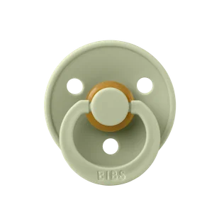 Bibs Colour, smoczek uspokajający, kauczukowy, okrągły, rozmiar 1, Sage, od urodzenia, 1 sztuka - Smoczki uspokajające - miniaturka - grafika 1