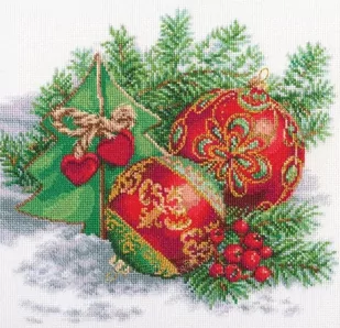 Haft Krzyżykowy - Zestaw Do Haftu - Czekając Na Cud - Pasmanteria - miniaturka - grafika 1