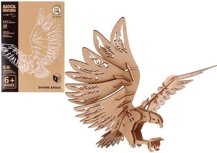 Pro Kids Puzzle drewniane 3D mityczny legendarny kondor